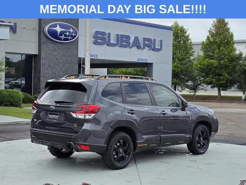 Gray Metallic 2023 Subaru Forester Wilderness