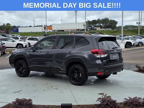 Gray Metallic 2023 Subaru Forester Wilderness
