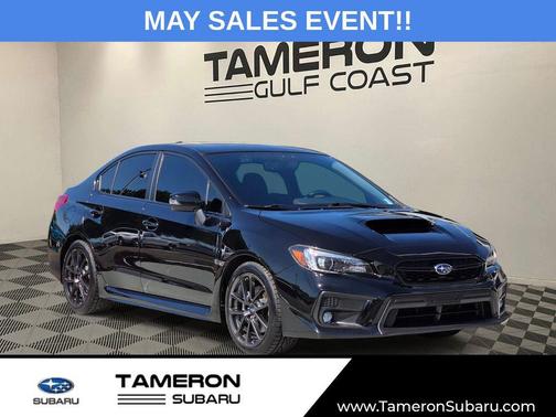 Crystal Black Silica 2021 Subaru WRX Limited