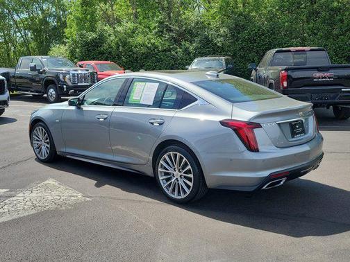 Argent Silver Metallic 2023 Cadillac CT5 Premium Luxury