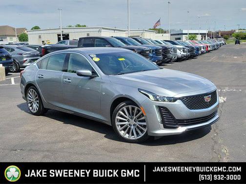 Argent Silver Metallic 2023 Cadillac CT5 Premium Luxury