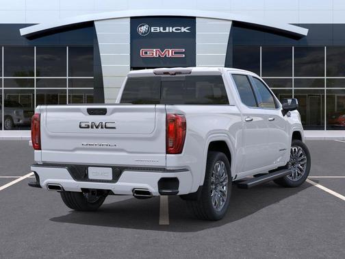 Glacier White Tricoat 2026 GMC Sierra 1500 Denali Ultimate