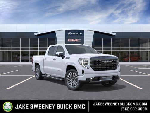 Glacier White Tricoat 2026 GMC Sierra 1500 Denali Ultimate
