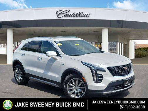 Crystal White Tricoat 2022 Cadillac XT4 Premium Luxury