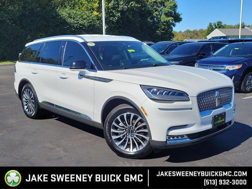 White 2020 Lincoln Aviator Reserve AWD