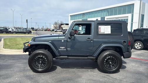 Steel Blue Metallic 2008 Jeep Wrangler Sahara