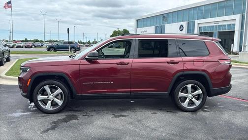 Velvet Red Pearlcoat 2021 Jeep Grand Cherokee L Limited