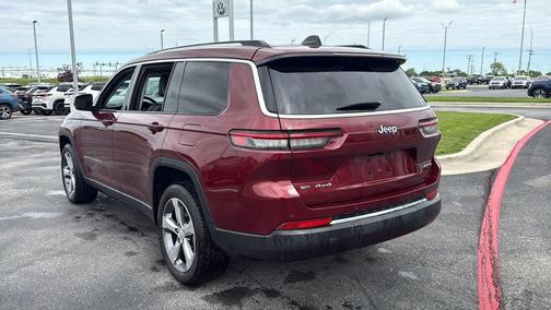 Velvet Red Pearlcoat 2021 Jeep Grand Cherokee L Limited
