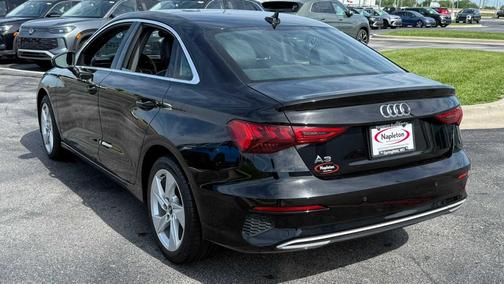 Brilliant Black 2023 Audi A3 Premium