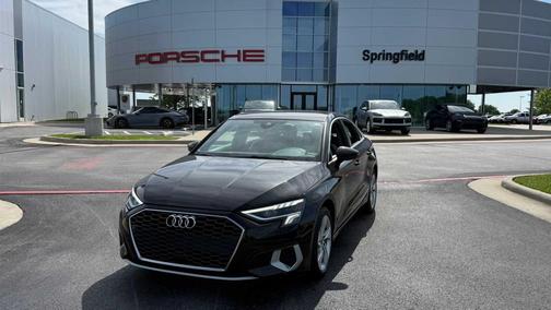 Brilliant Black 2023 Audi A3 Premium Sedan