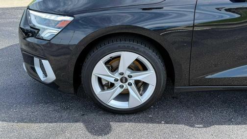 Brilliant Black 2023 Audi A3 Premium