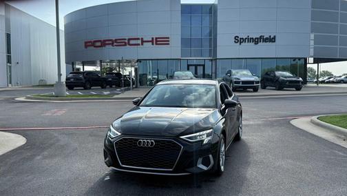 Brilliant Black 2023 Audi A3 Premium