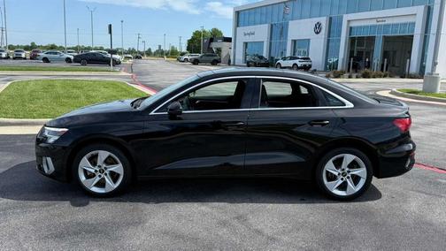 Brilliant Black 2023 Audi A3 Premium