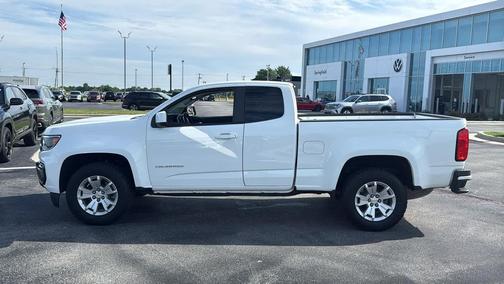Summit White 2022 Chevrolet Colorado LT