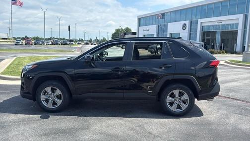 Midnight Black Metallic 2024 Toyota RAV4 Hybrid SE
