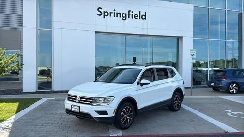 Pure White 2021 Volkswagen Tiguan 2.0T SE 4MOTION