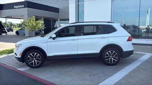 Pure White 2021 Volkswagen Tiguan 2.0T SE 4MOTION