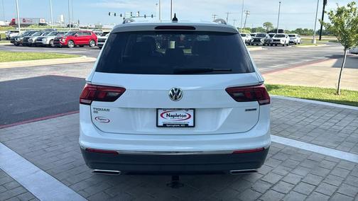 Pure White 2021 Volkswagen Tiguan 2.0T SE 4MOTION