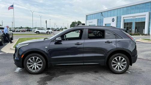 Galactic Gray Metallic 2023 Cadillac XT4 Sport