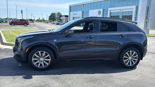 Galactic Gray Metallic 2023 Cadillac XT4 Sport