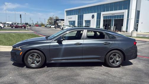 Gravity Gray 2021 Kia K5 LXS