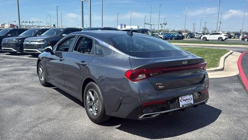 Gravity Gray 2021 Kia K5 LXS