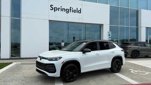 Opal White w/Deep Black Roof 2026 Volkswagen Tiguan 2.0T SE R-Line Black 4MOTION