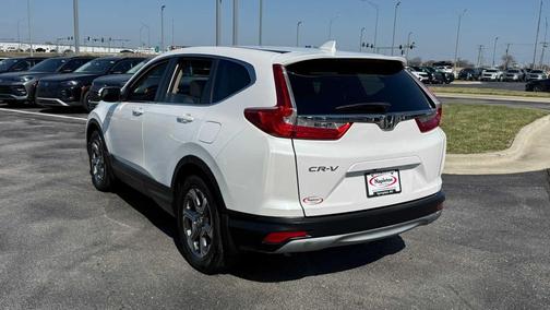 Platinum White Pearl 2019 Honda CR-V EX