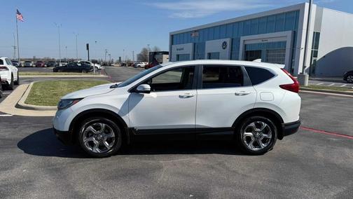 Platinum White Pearl 2019 Honda CR-V EX