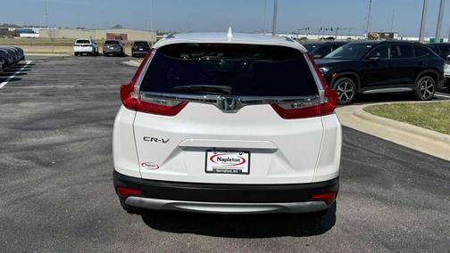 Platinum White Pearl 2019 Honda CR-V EX