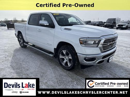 Bright White Clearcoat 2023 RAM 1500 Laramie