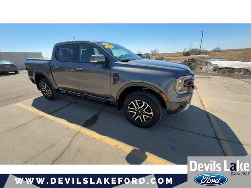 Carbonized Gray Metallic 2024 Ford Ranger LARIAT
