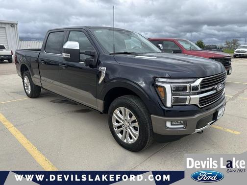 Antimatter Blue Metallic 2026 Ford F-150 King Ranch Truck