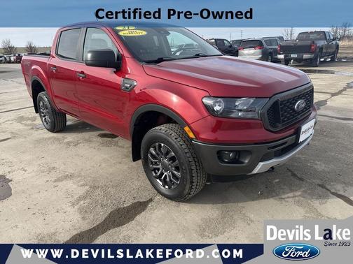 Rapid Red Metallic Tinted Clearcoat 2021 Ford Ranger XLT