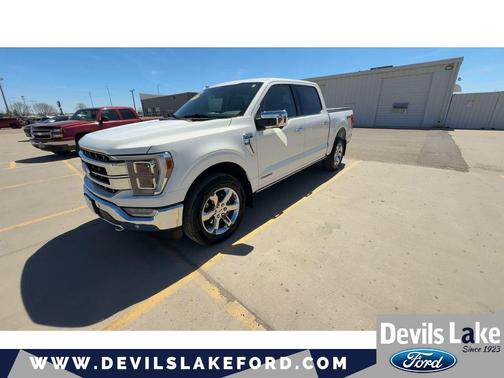 Star White Metallic Tri-Coat 2023 Ford F-150 Lariat