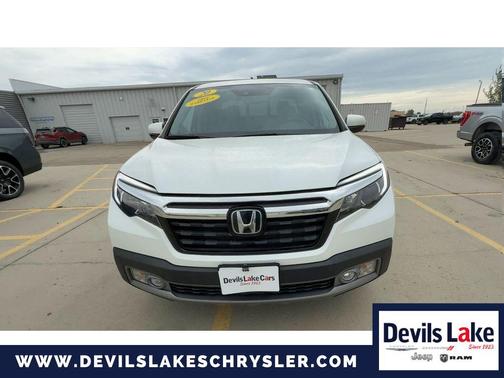 Platinum White Pearl 2020 Honda Ridgeline RTL-E
