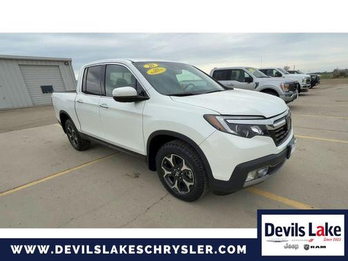 Platinum White Pearl 2020 Honda Ridgeline RTL-E