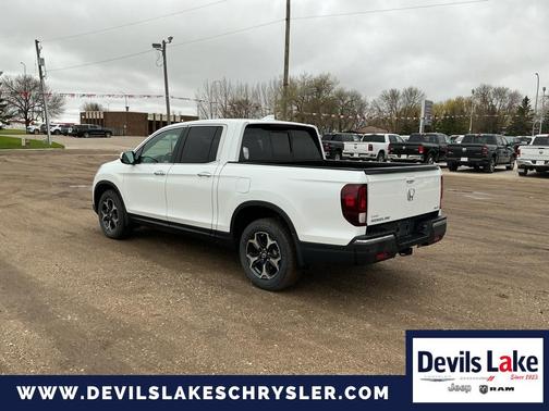 Platinum White Pearl 2020 Honda Ridgeline RTL-E