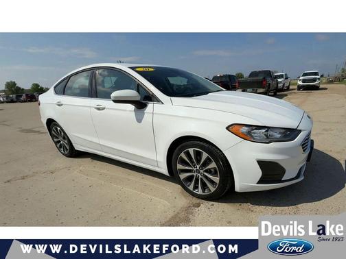 Oxford White 2020 Ford Fusion SE