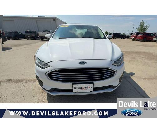 Oxford White 2020 Ford Fusion SE
