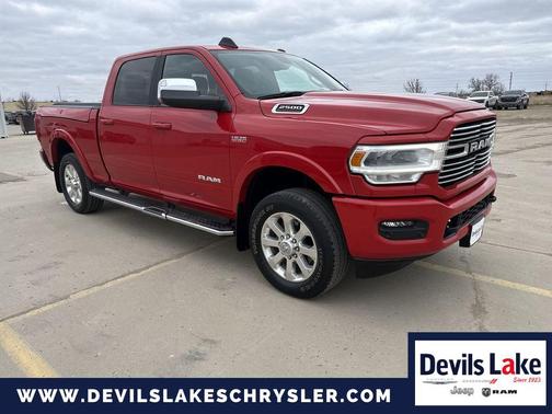 Flame Red Clearcoat 2022 RAM 2500 Laramie Crew Cab 4x4 6'4' Box