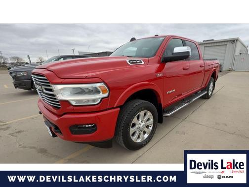 Flame Red Clearcoat 2022 RAM 2500 Laramie Crew Cab 4x4 6'4' Box