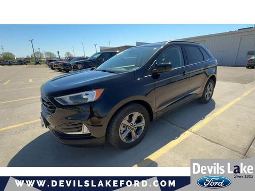 Agate Black Metallic 2024 Ford Edge SEL