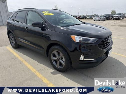 Agate Black Metallic 2024 Ford Edge SEL