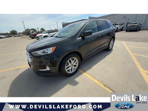 Forged Green Metallic 2022 Ford Edge SEL
