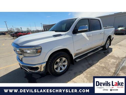 Ivory White Tri-Coat Pearlcoat 2020 RAM 1500 Laramie