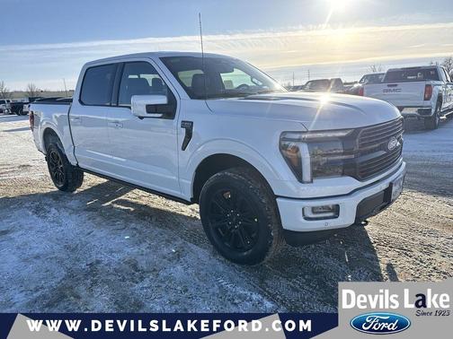 Star White Metallic Tri-Coat 2026 Ford F-150 Platinum Truck