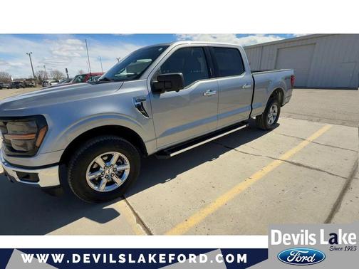 Iconic Silver Metallic 2024 Ford F-150 XLT