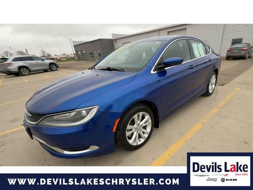 Vivid Blue Pearlcoat 2016 Chrysler 200 Limited