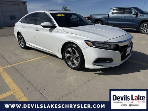 Platinum White Pearl 2019 Honda Accord EX-L